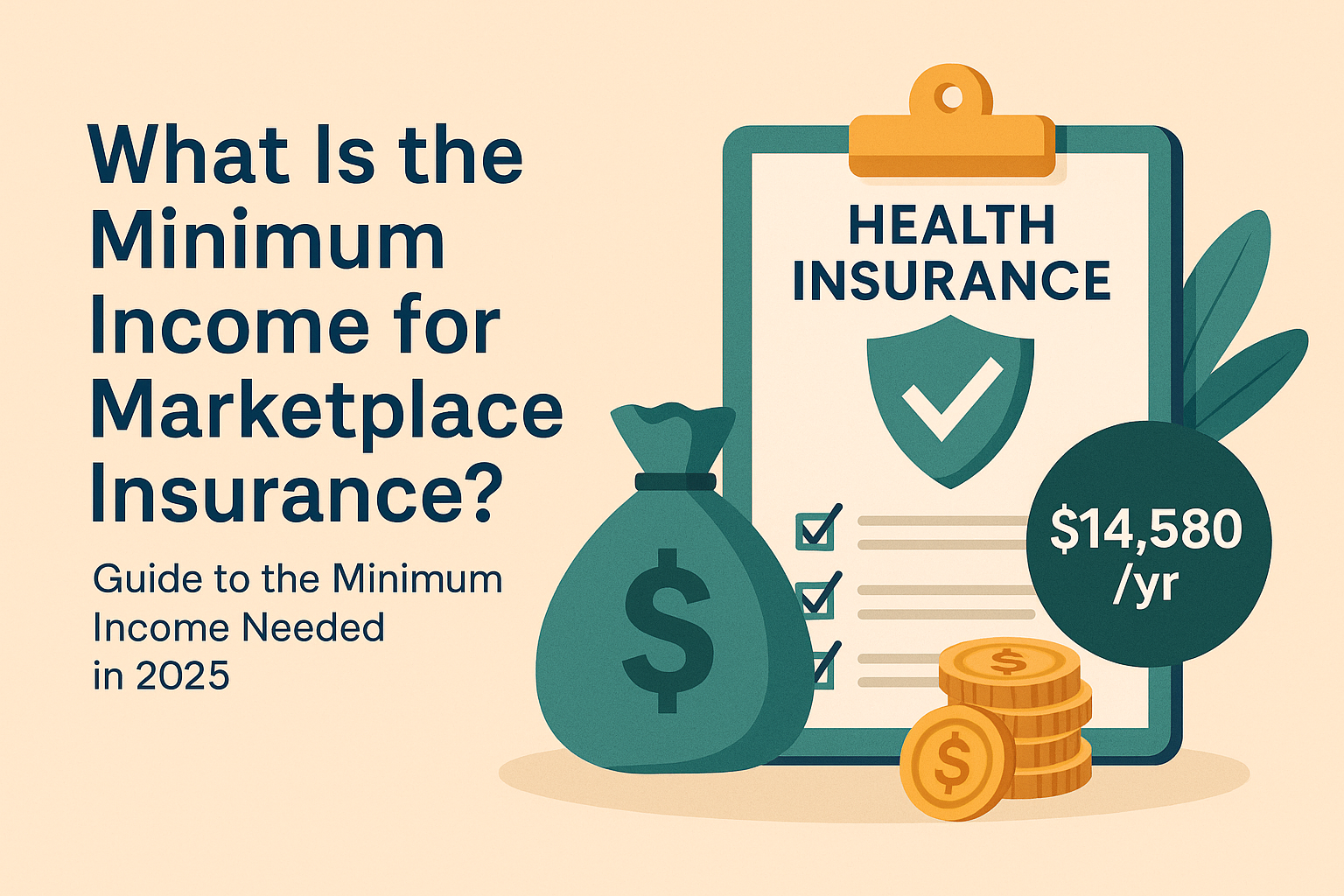 What is the minimum income for Marketplace insurance?
